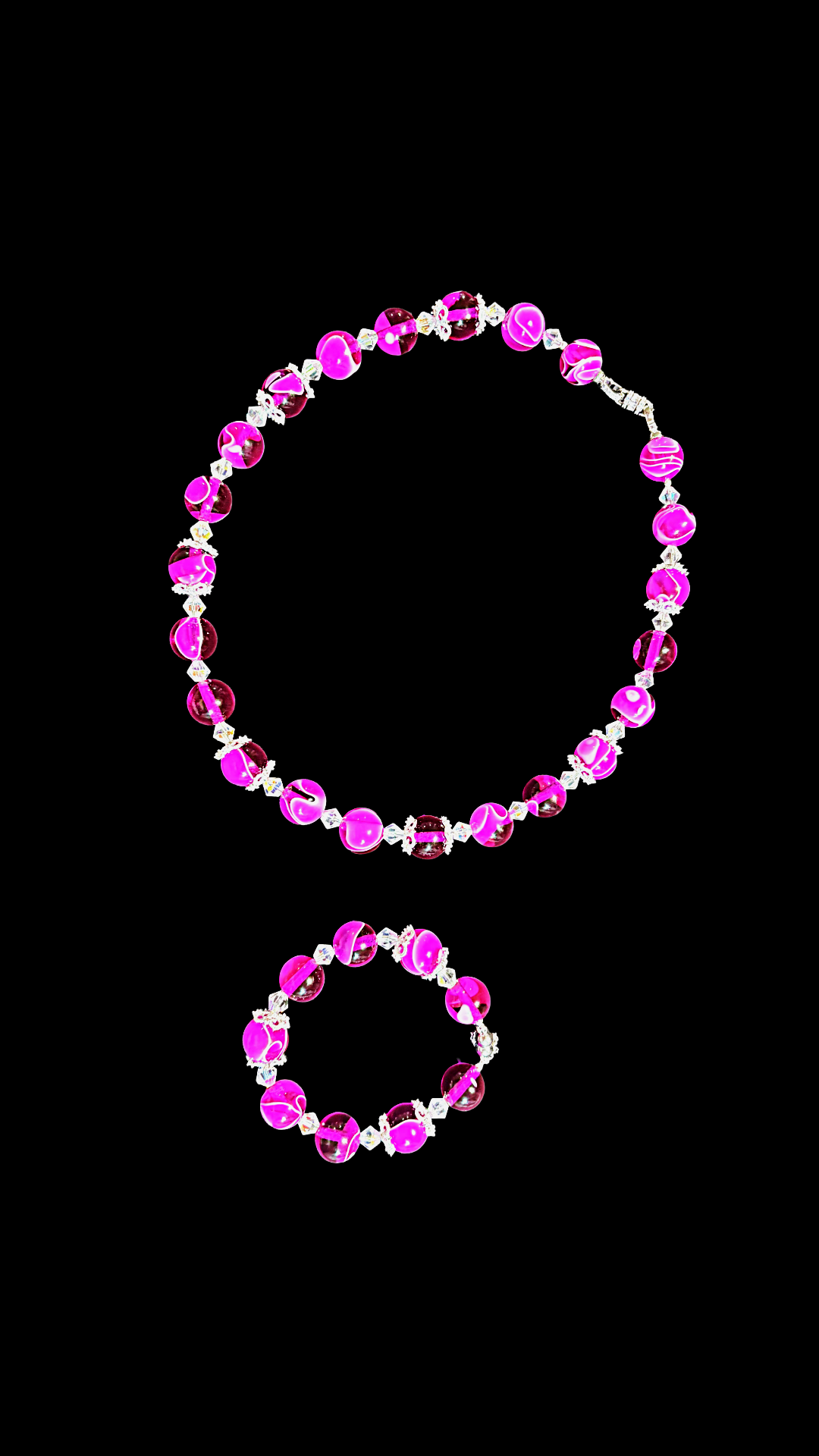 Big Bead Energy – “Electric Pink Pop Set”