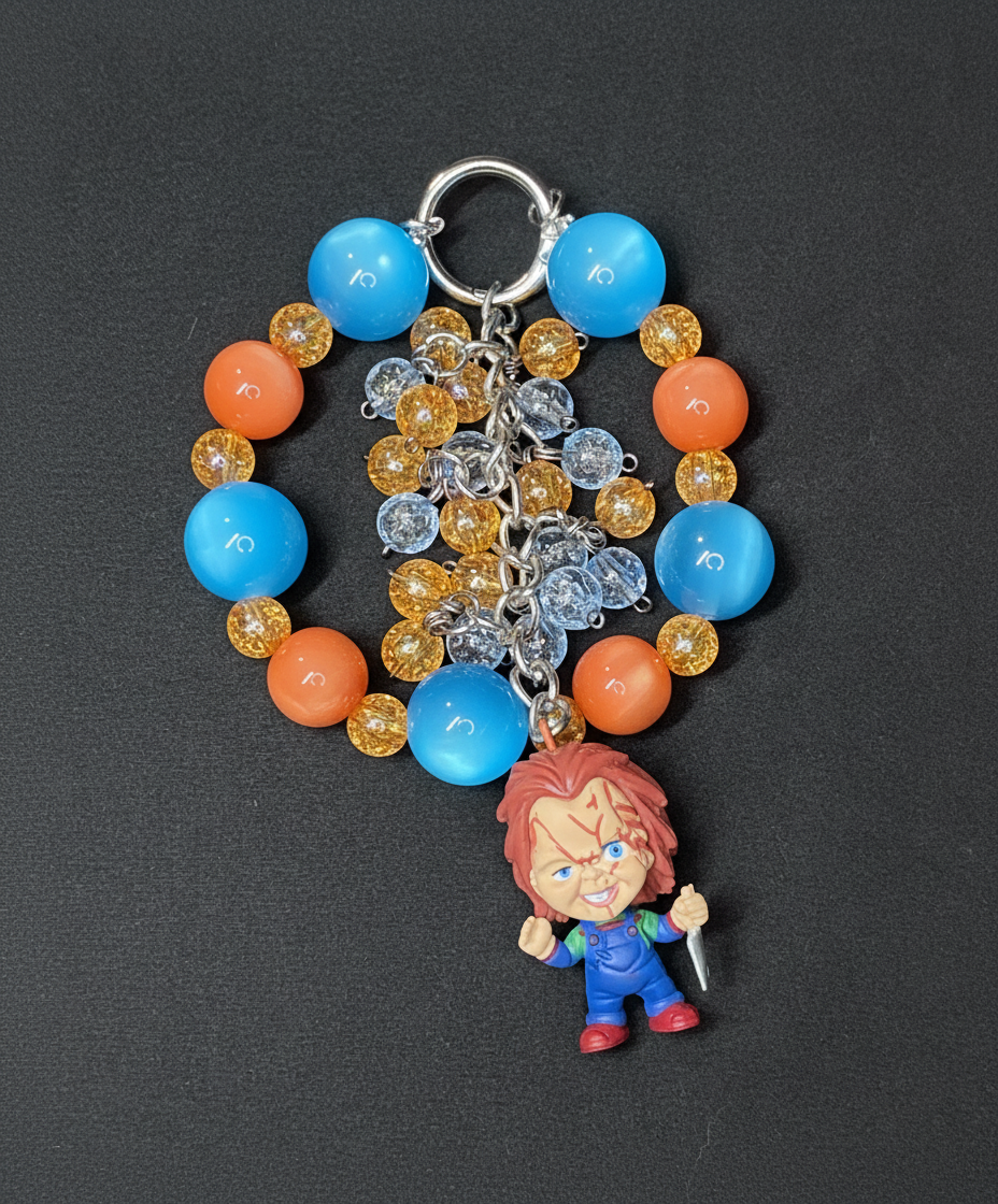 This Halloween bag charm is killer energy — literally.